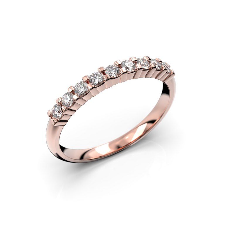 Festive Sophia Half Round Diamant Ring 0,27ct 14-422-027-PK-HSI1