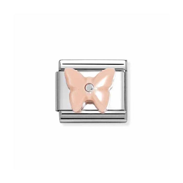 Nomination Classic Pink Butterfly 330509/14