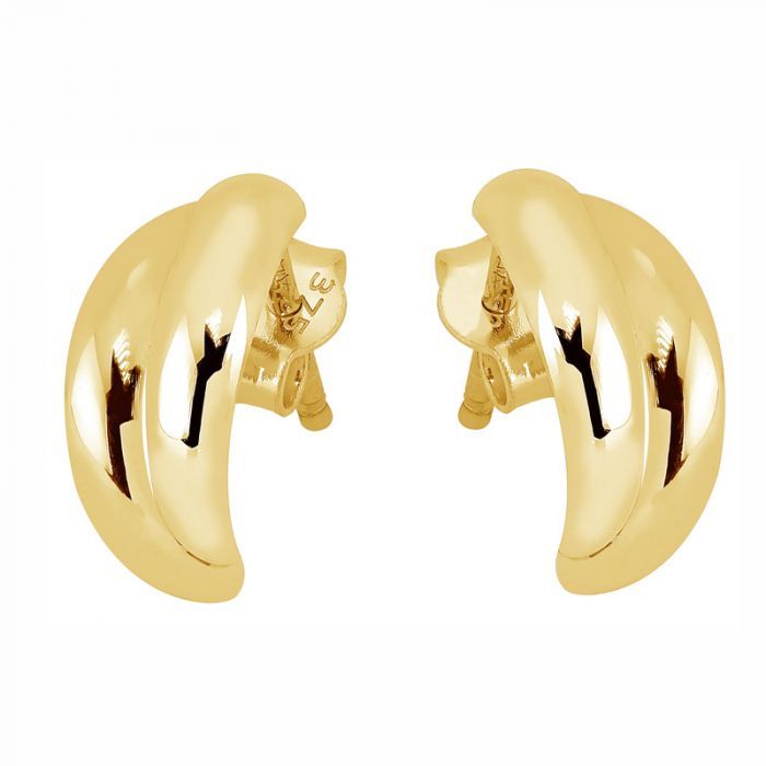 Gold Ohrringe 474-HE0035