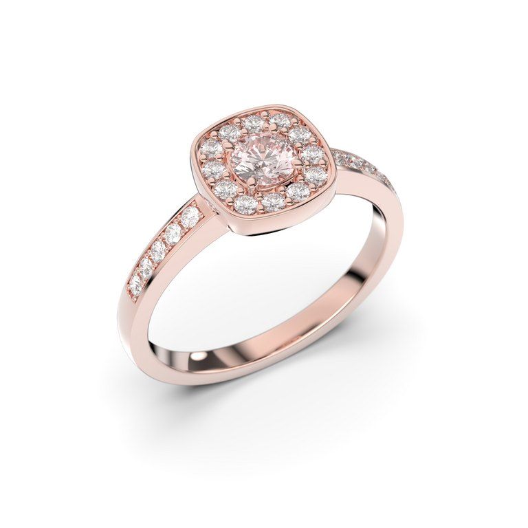 Festive Alicia sormus, punakulta / morganiitti 503-043M-PK