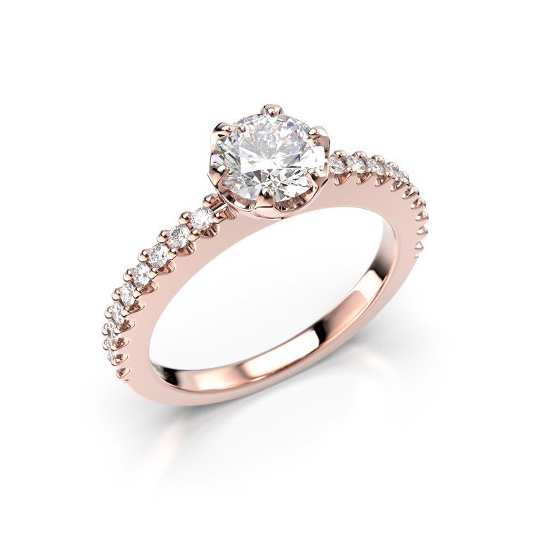 Festive Juliette Diamant Ring 14-517-088-PK-HVS1