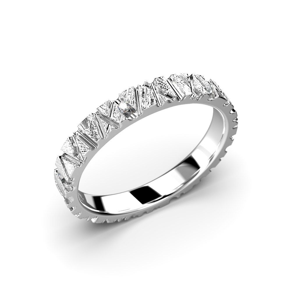 Festive Rautapuu timanttisormus, platina 519-006-PT