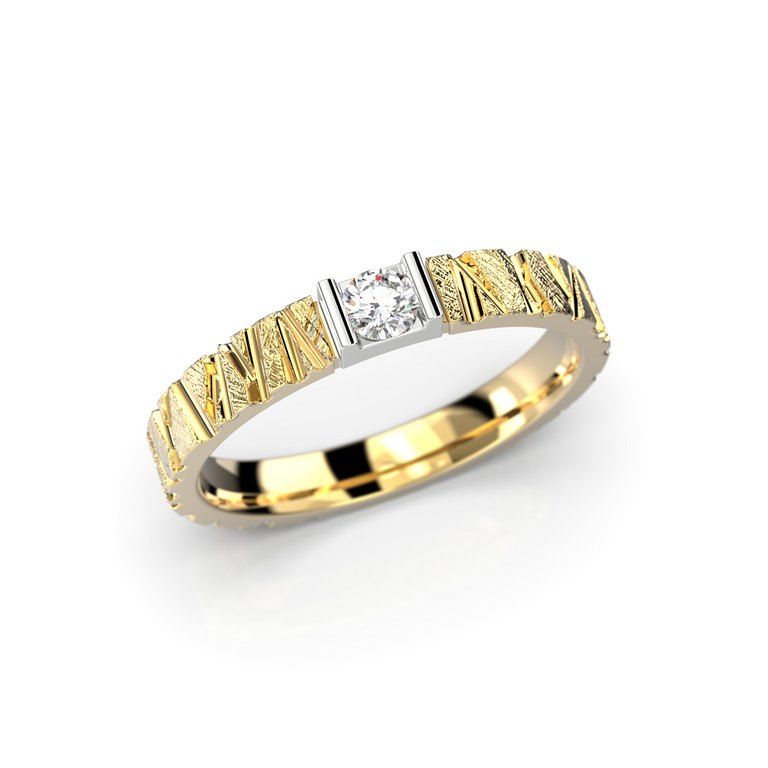 Festive Rautapuu Diamant Ring 14-520-010-KV-HSI1