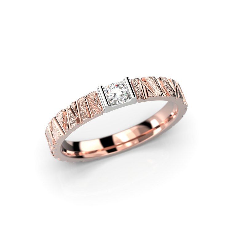 Festive Rautapuu Diamant Ring 14-520-010-PV-HSI1