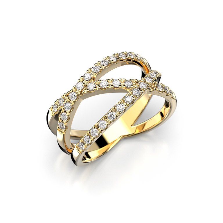 Festive Maxine Diamant Ring 14-534-034-KK-HSI1