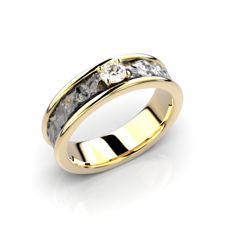 Festive Peruskallio Diamant Ring 14-540-015-KM-HSI1