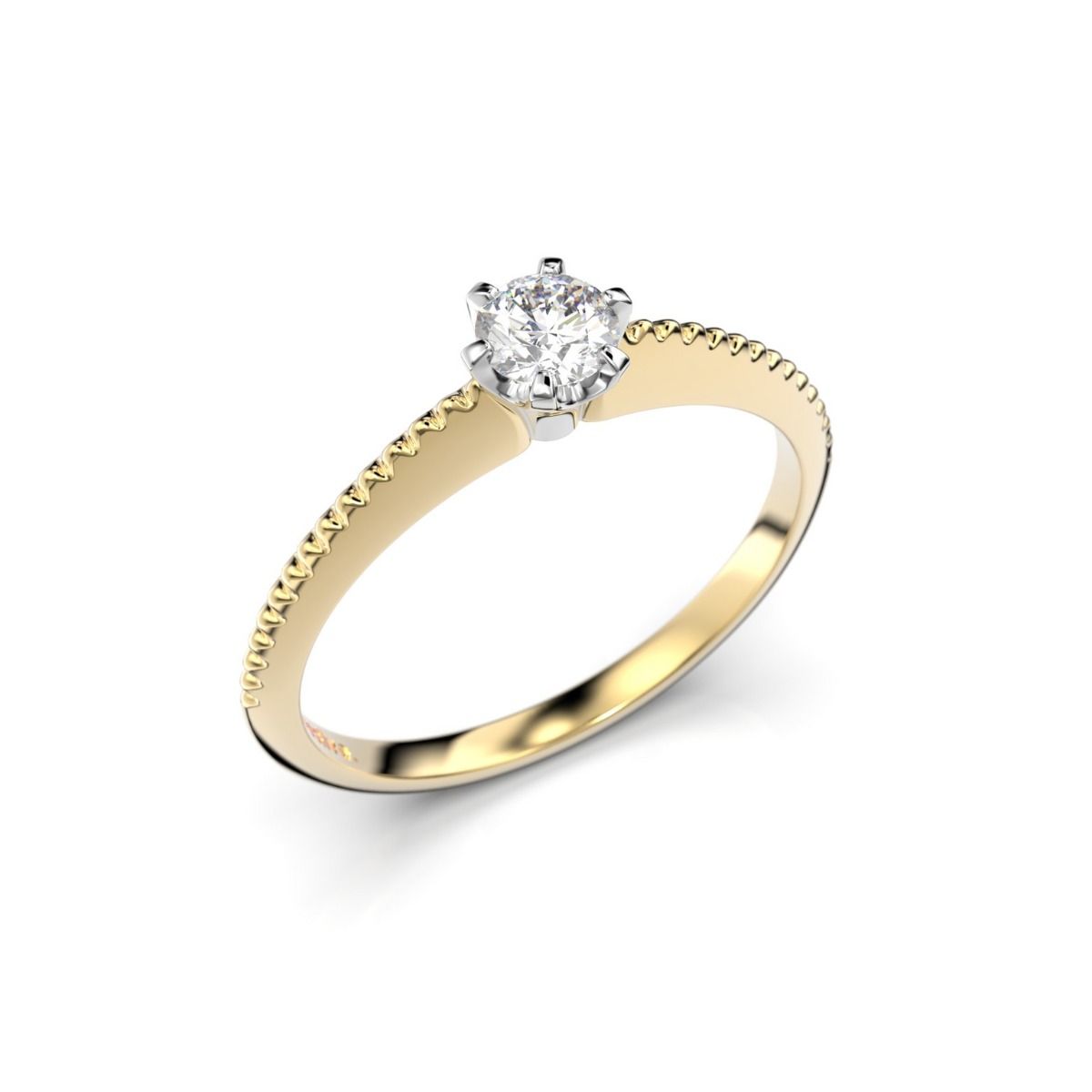 Festive Leonora timanttisormus, kelta- ja valkokulta 554-020-KV