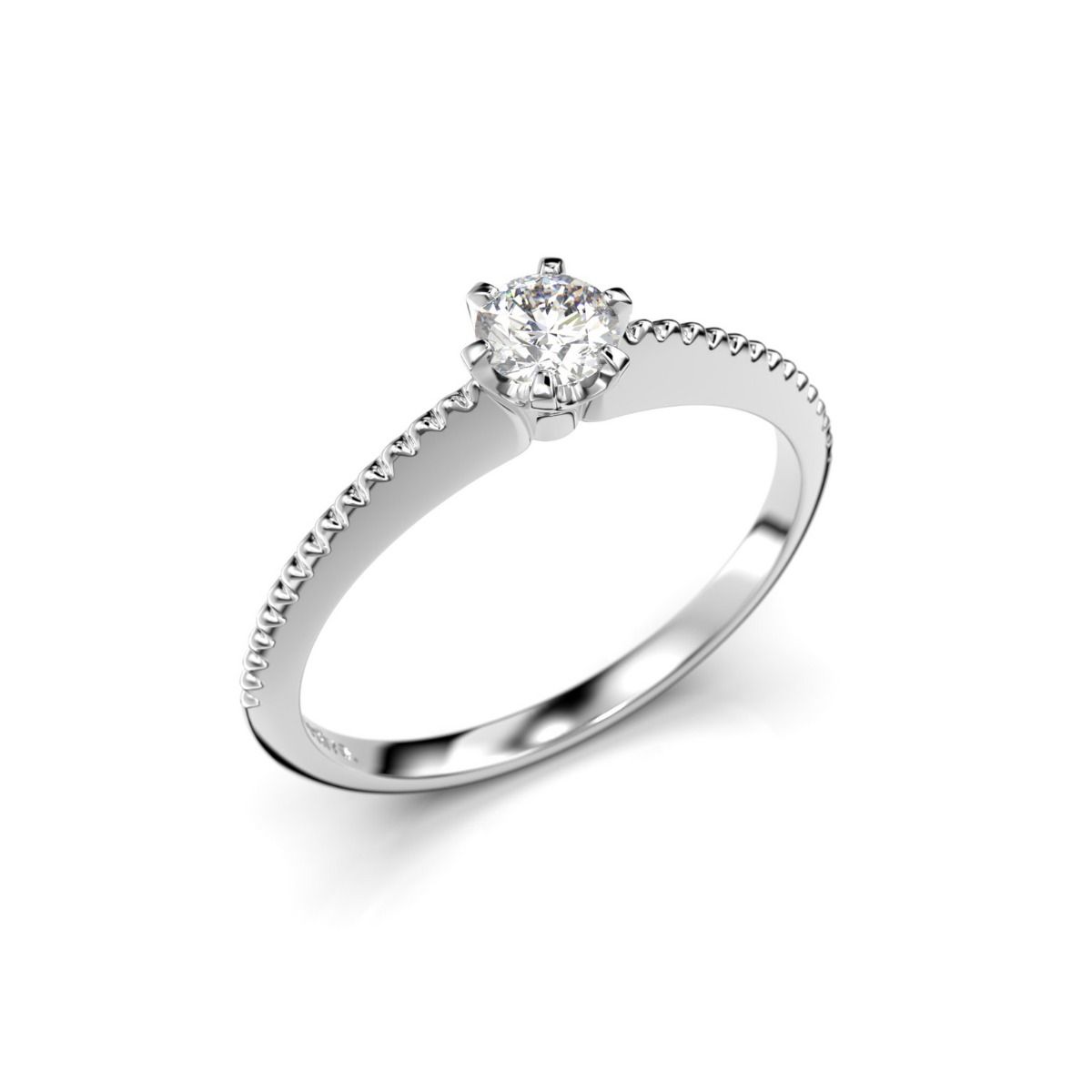 Festive Leonora timanttisormus, valkokulta 554-020-VK