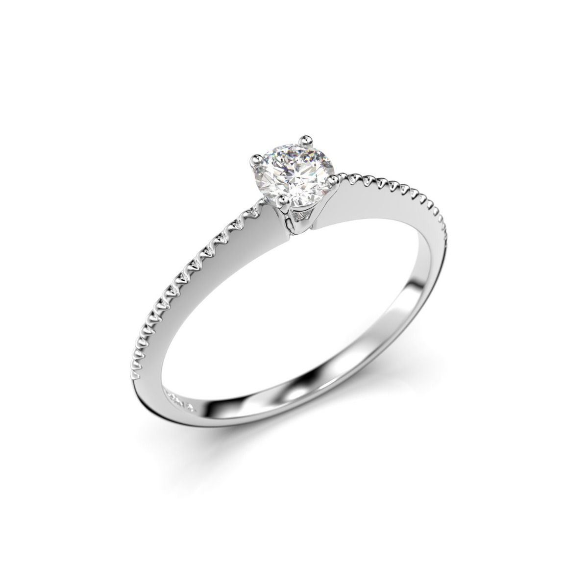 Festive Larissa timanttisormus, valkokulta 555-020-VK