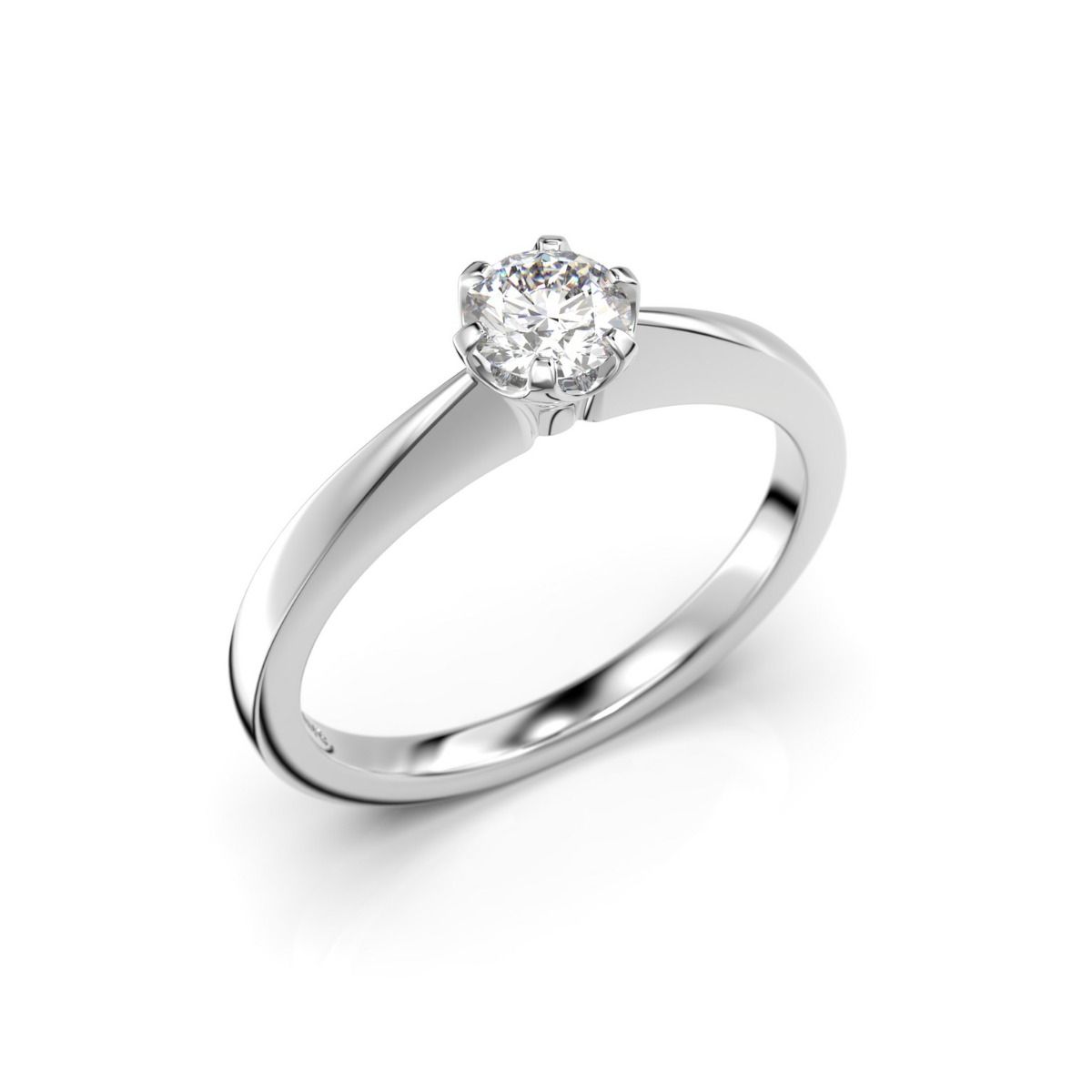 Festive Vivian timanttisormus, valkokulta 557-030-VK