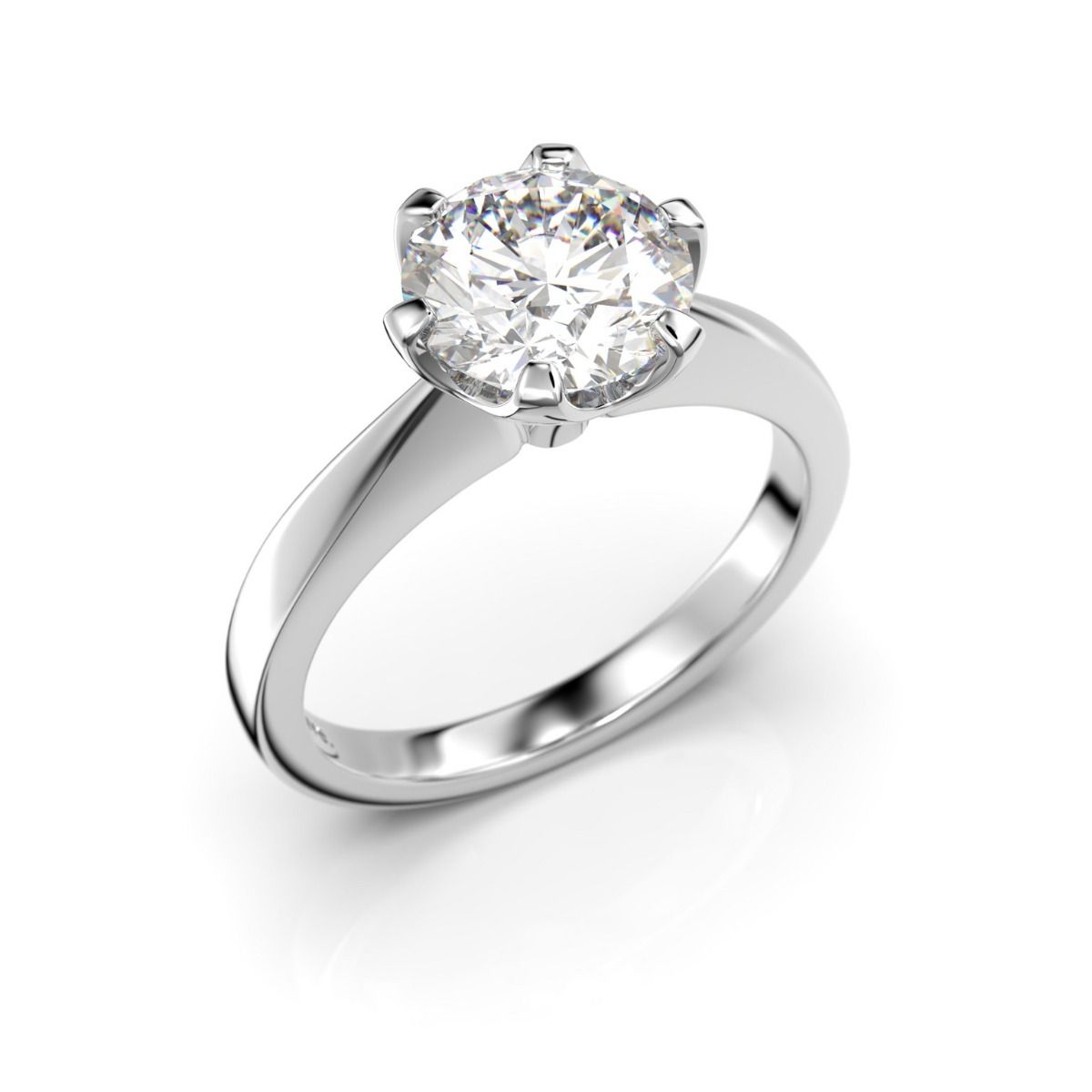 Festive Vivian timanttisormus, platina 557-150-PT