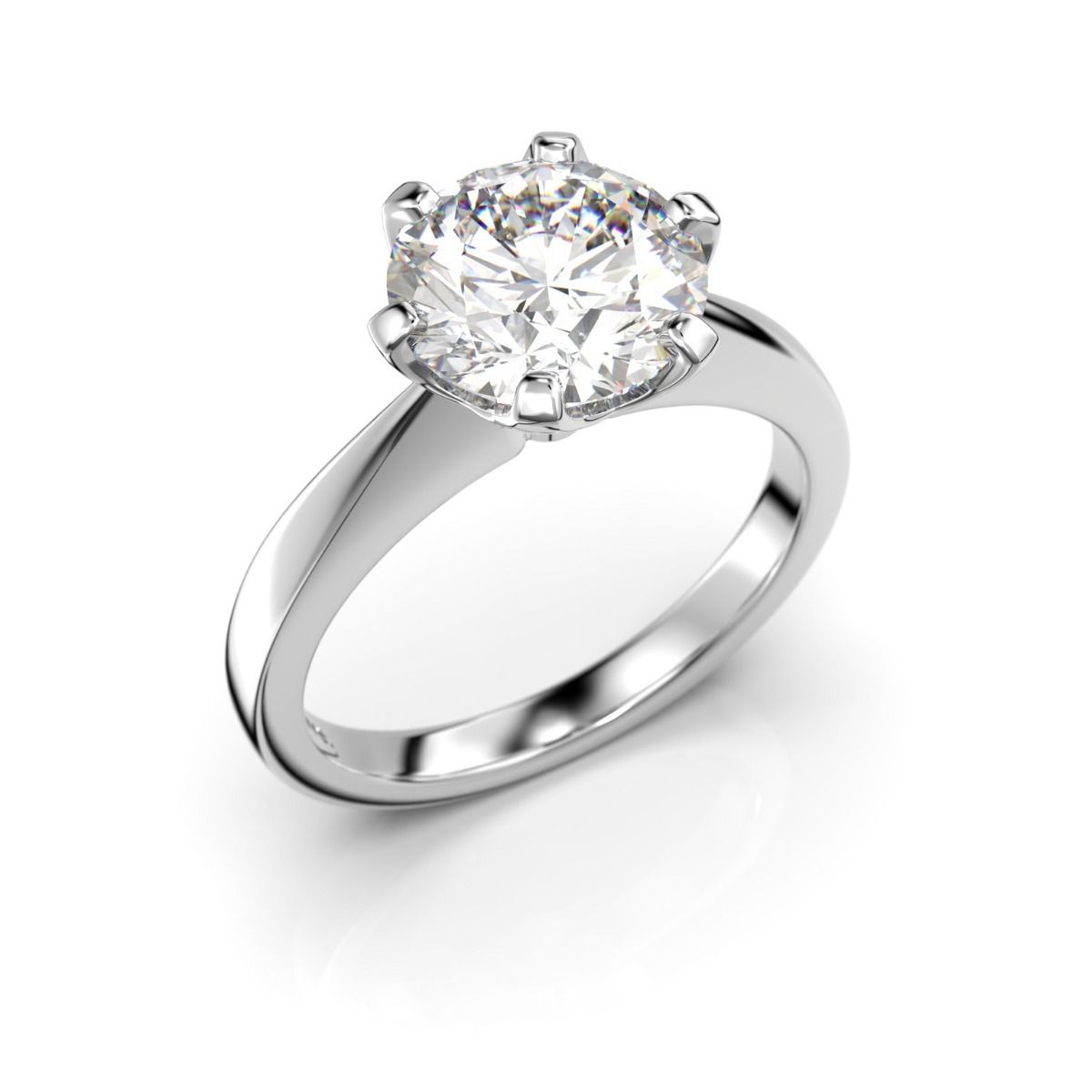 Festive Vivian timanttisormus, platina 557-200-PT