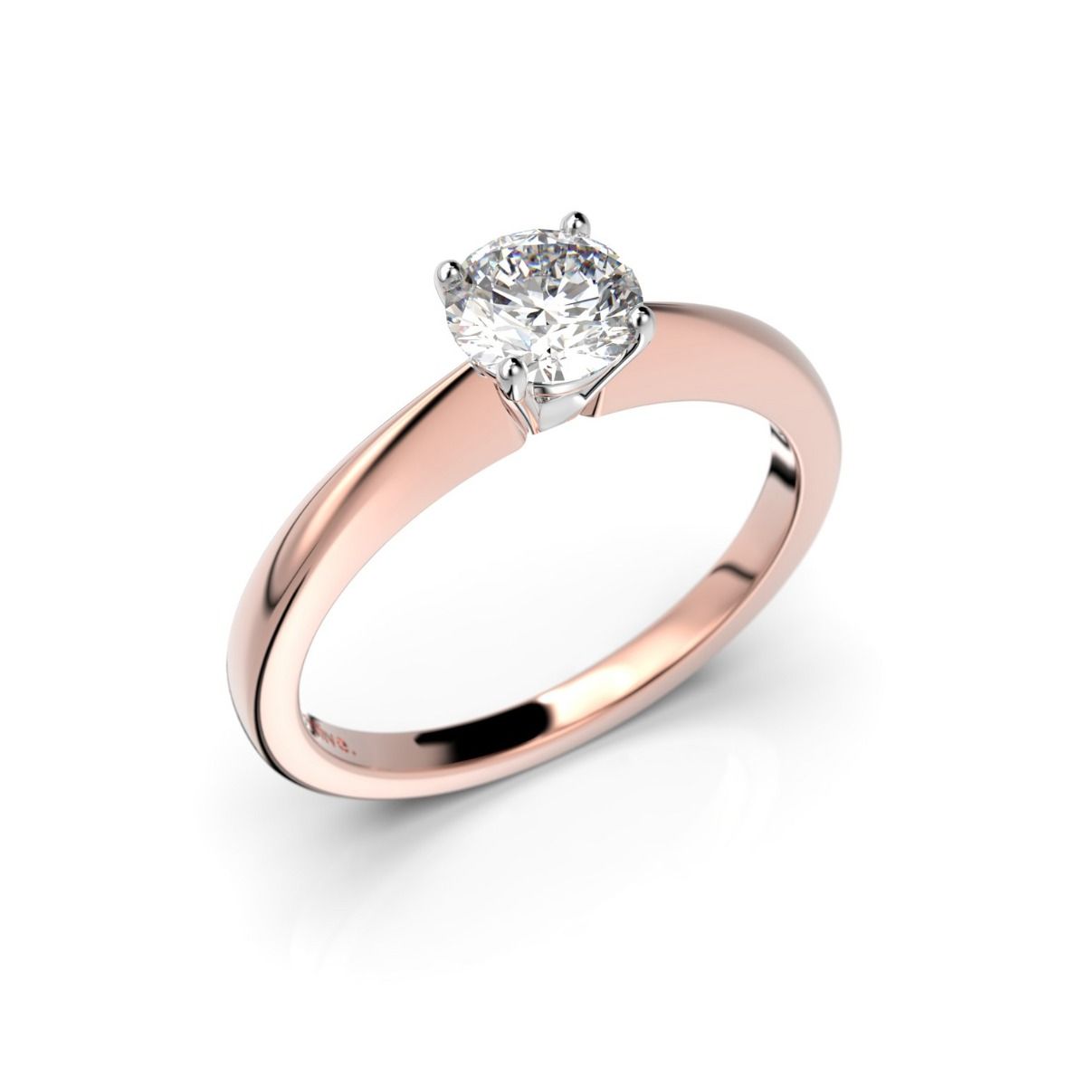 Festive Vanessa timanttisormus, puna- ja valkokulta 558-050-PV