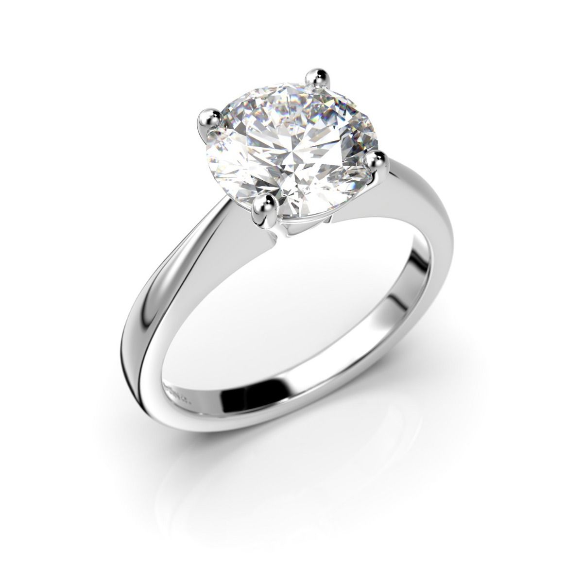 Festive Vanessa timanttisormus, platina 558-200-PT