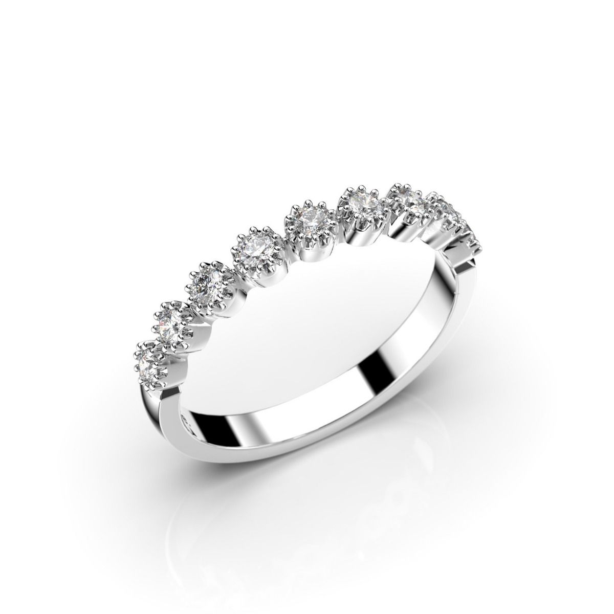 Festive Anna timanttisormus, platina 559-018-PT