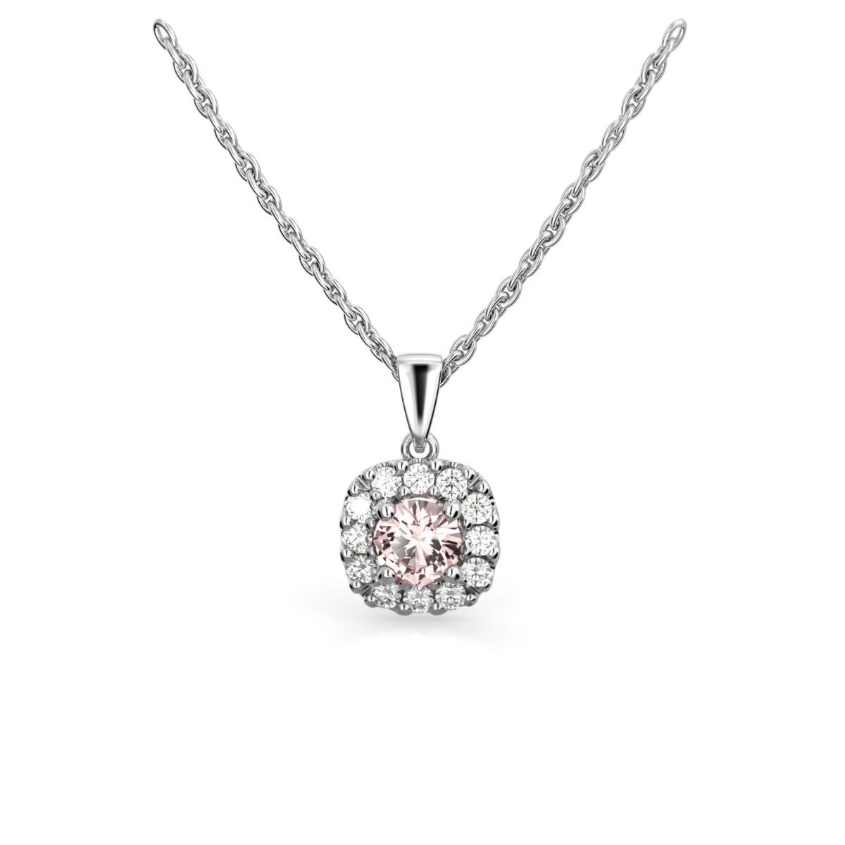 Festive Janette Morganiitti timanttiriipus, platina 567-030MR-PT