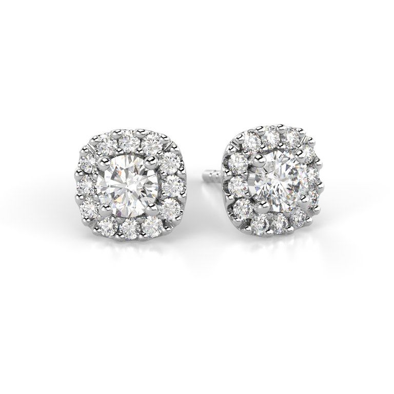Festive Janette 0,60ct Diamanten Ohrringe 14-567-060K-VK-HVS1
