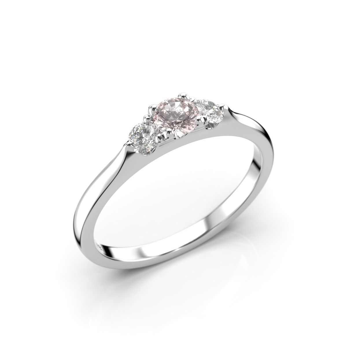 Festive Megan Morganiitti timanttisormus, platina 571-034M-PT