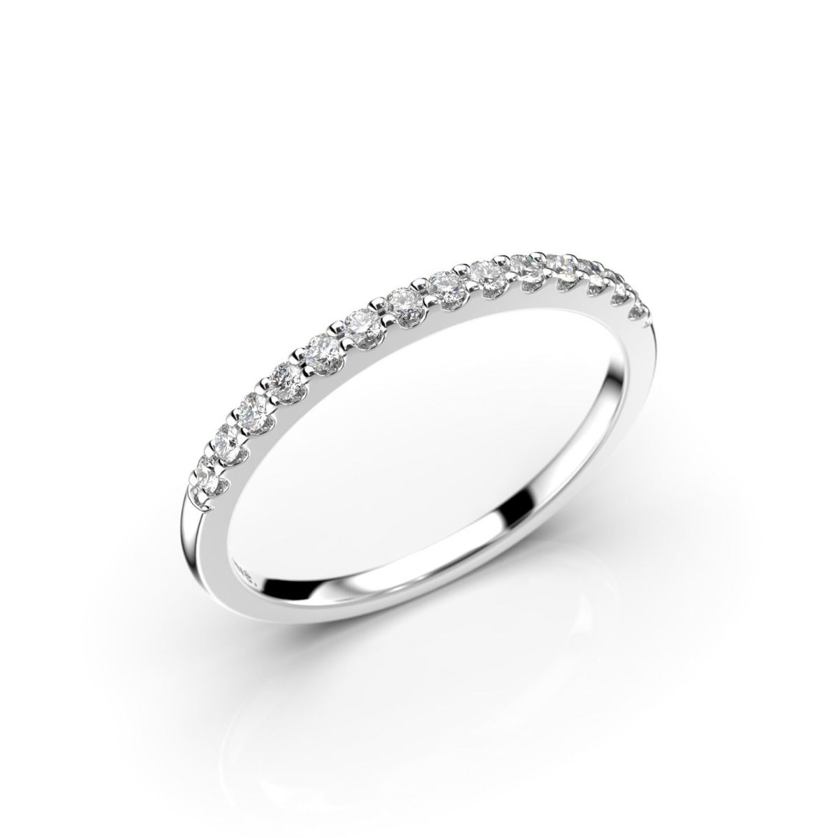 Festive Jessica timanttisormus, platina 575-012-PT