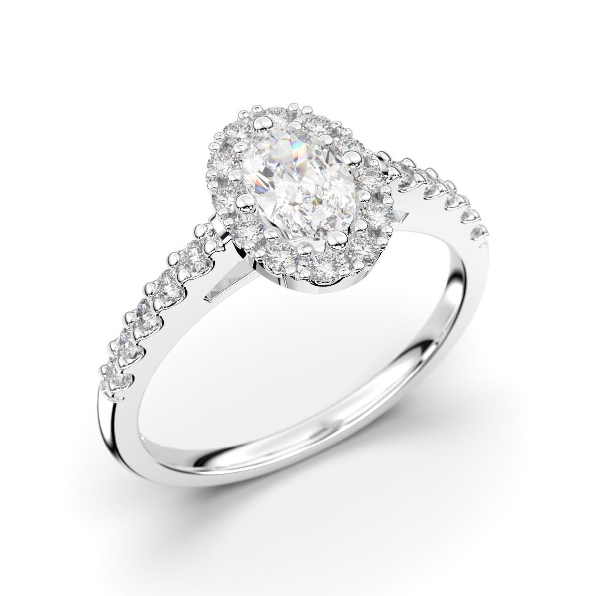 Festive Evelyn timanttisormus, platina 577-072-PT