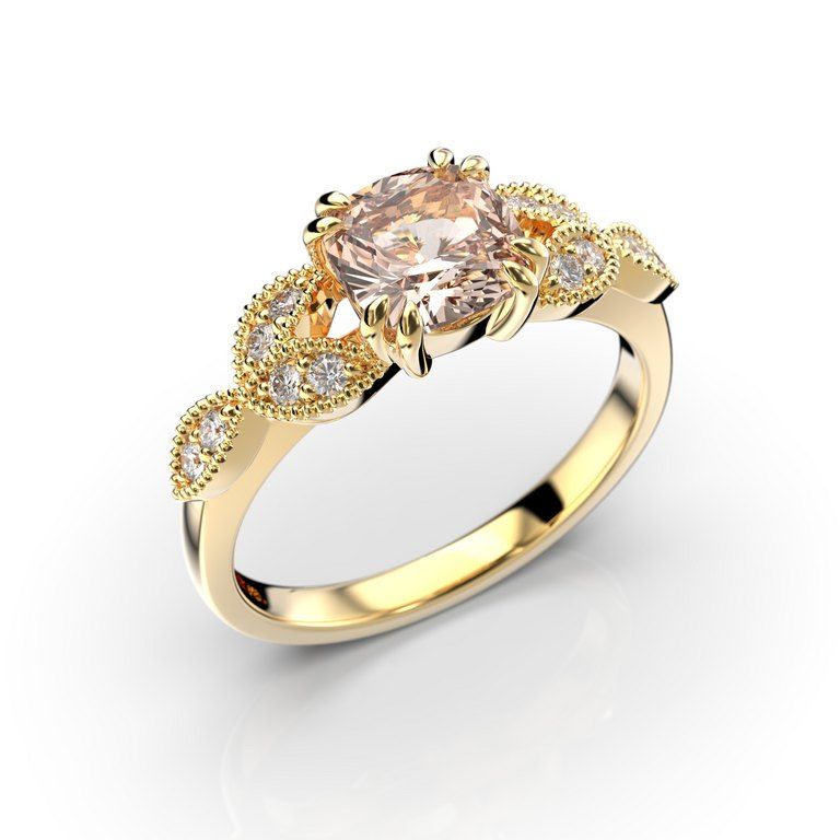 Festive Mad großn Diamant Ring 14-586-092M-KK-HSI1