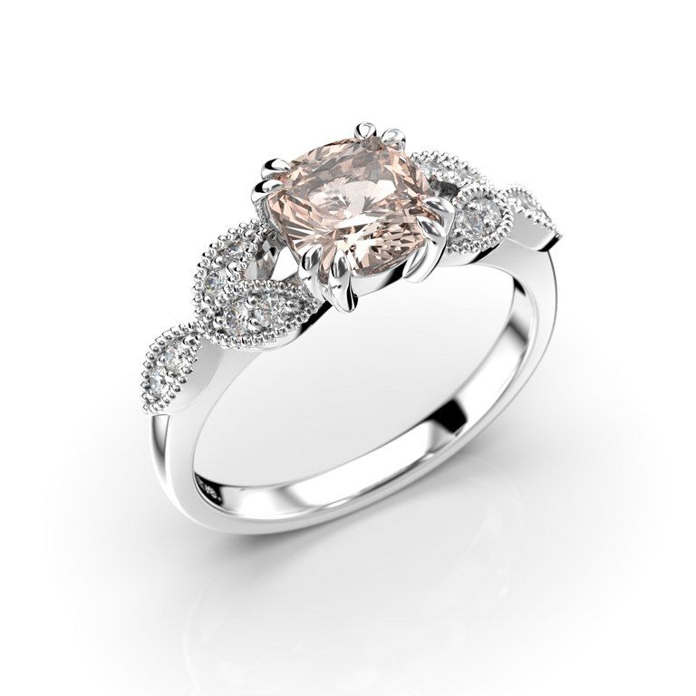 Festive Mad großn Diamant Ring 14-586-092M-VK-HSI1