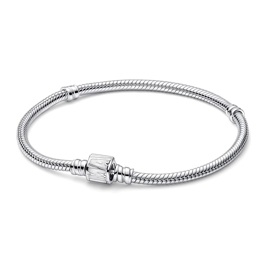 Pandora Marvel x Pandora Marvel Logo Clasp Snake Chain Armband 17cm  592561C01