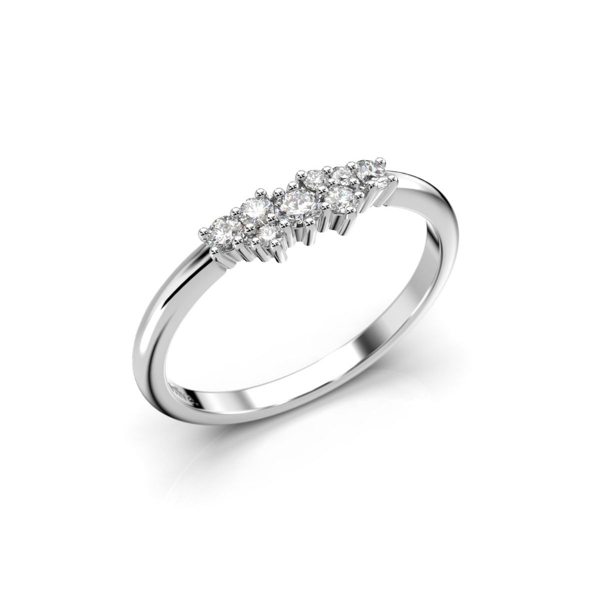 Festive Nadja timanttisormus, platina 650-018-PT