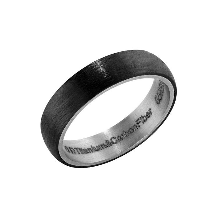 Titan-Kohlefaser-Ring 656B00
