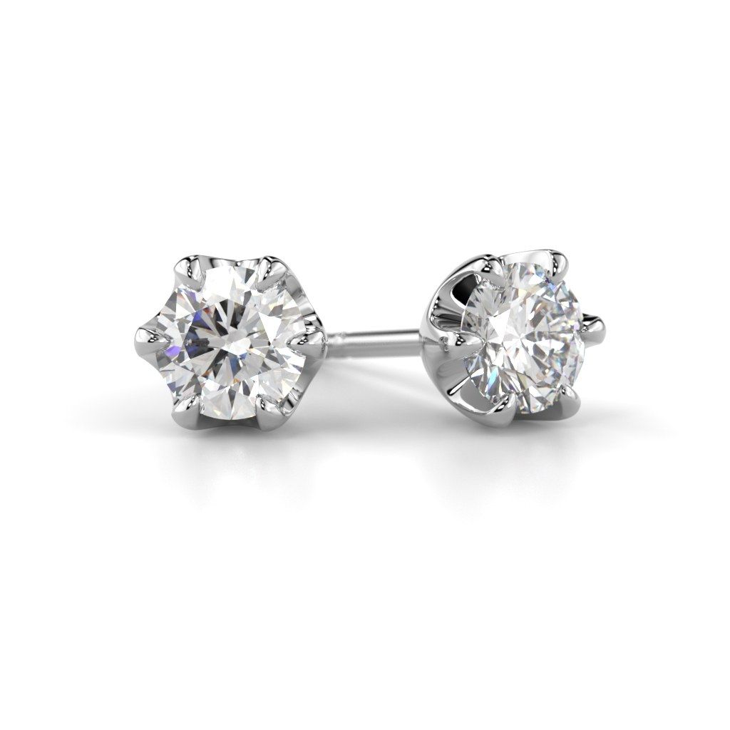 Festive Adele timanttikorvakorut, platina 670-060-PT