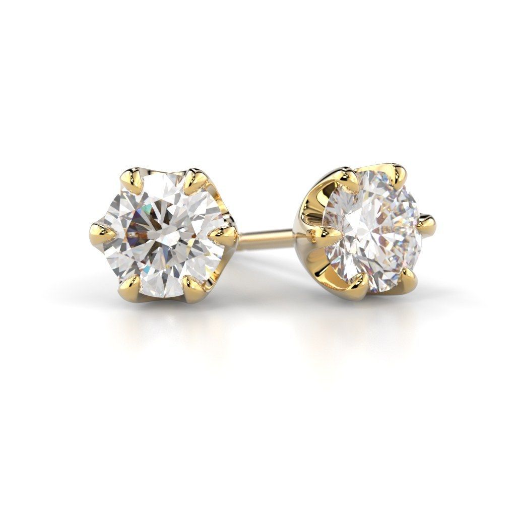 Festive Adele korvakorut, keltakulta 670-100-KK