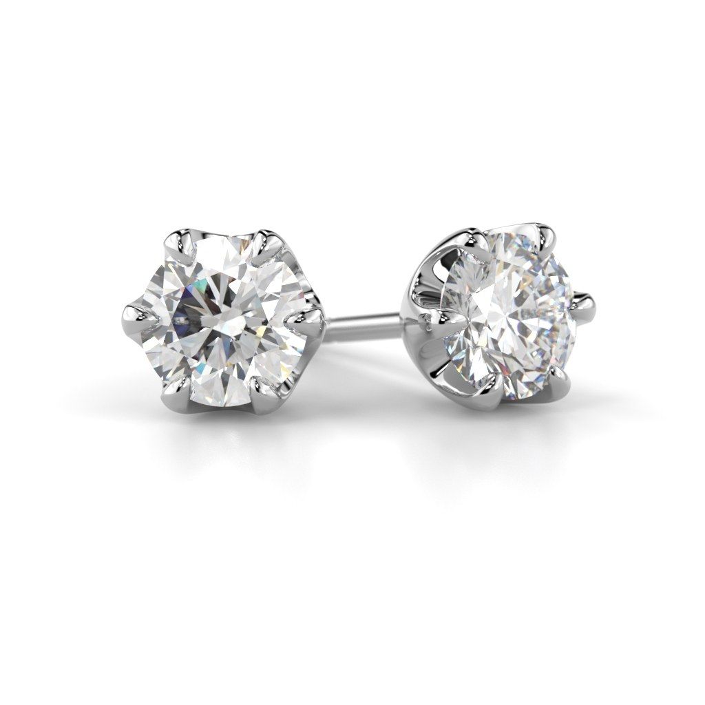 Festive Adele timanttikorvakorut, platina 670-100-PT