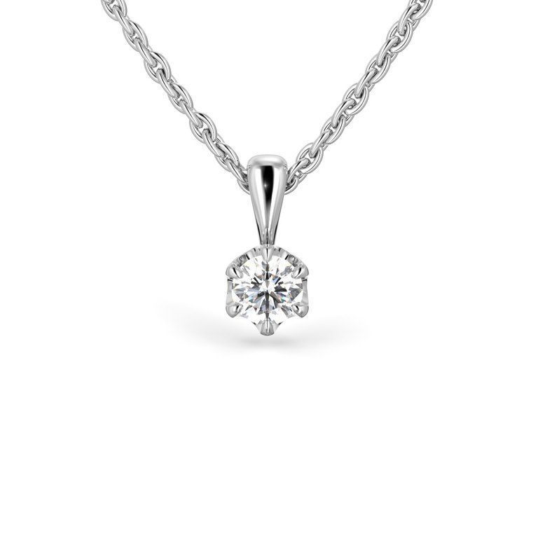 Festive Adele riipus, valkokulta 671-020-VK