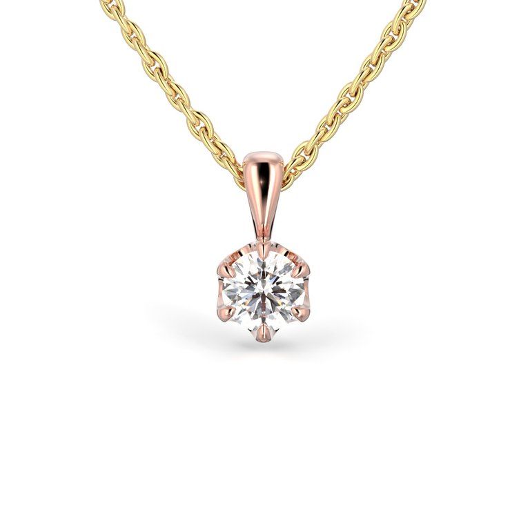 Festive Adele riipus, punakulta 671-030-PK