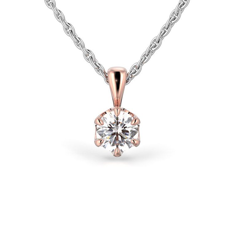 Festive Adele riipus, punakulta 671-050-PK