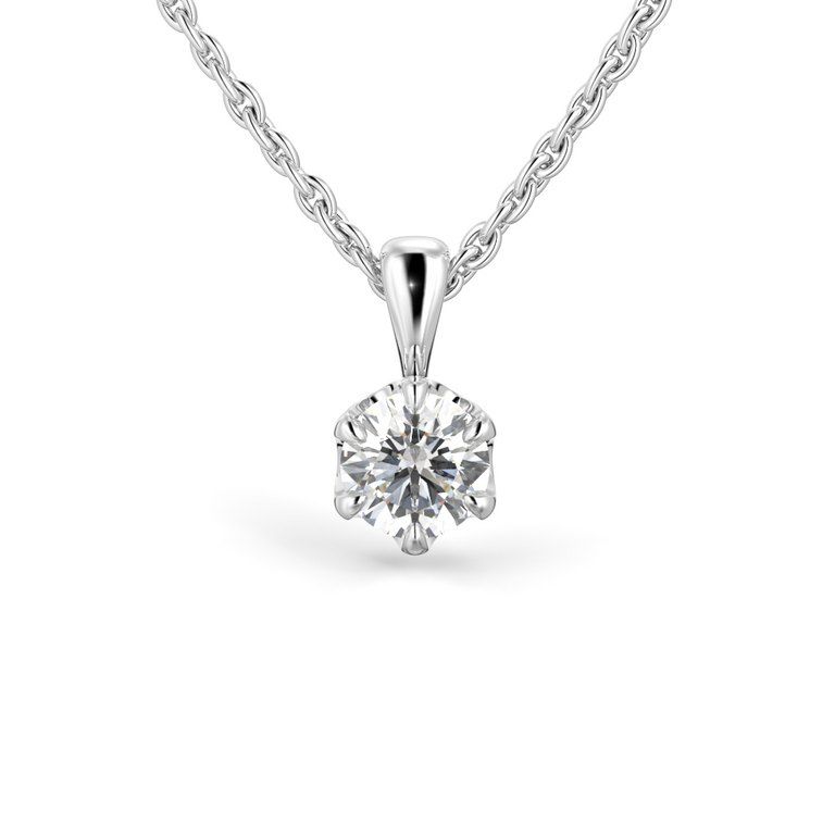 Festive Adele riipus, valkokulta 671-050-VK