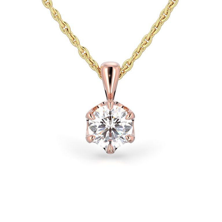 Festive Adele riipus, punakulta 671-070-PK