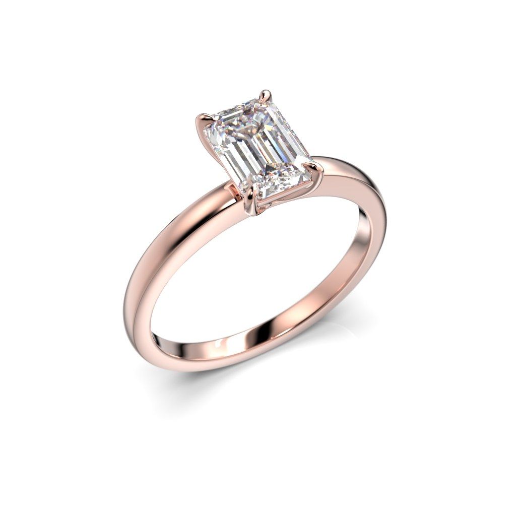 Festive Serena timanttisormus, punakulta 684-100-PK