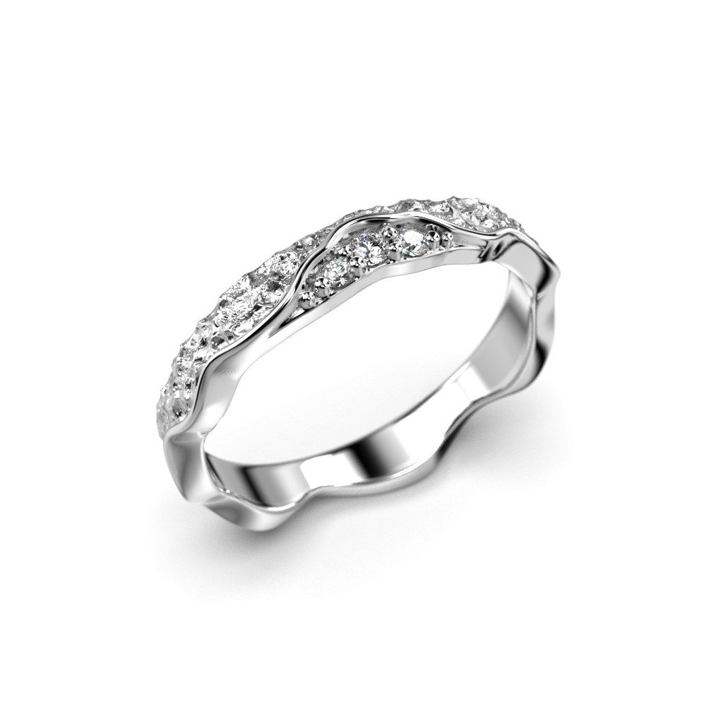 Festive Pihka Siro timanttisormus, platina 701-008-PT