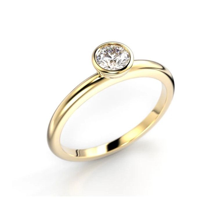 Festive Auréa Bezel timanttisormus 741-030-KK