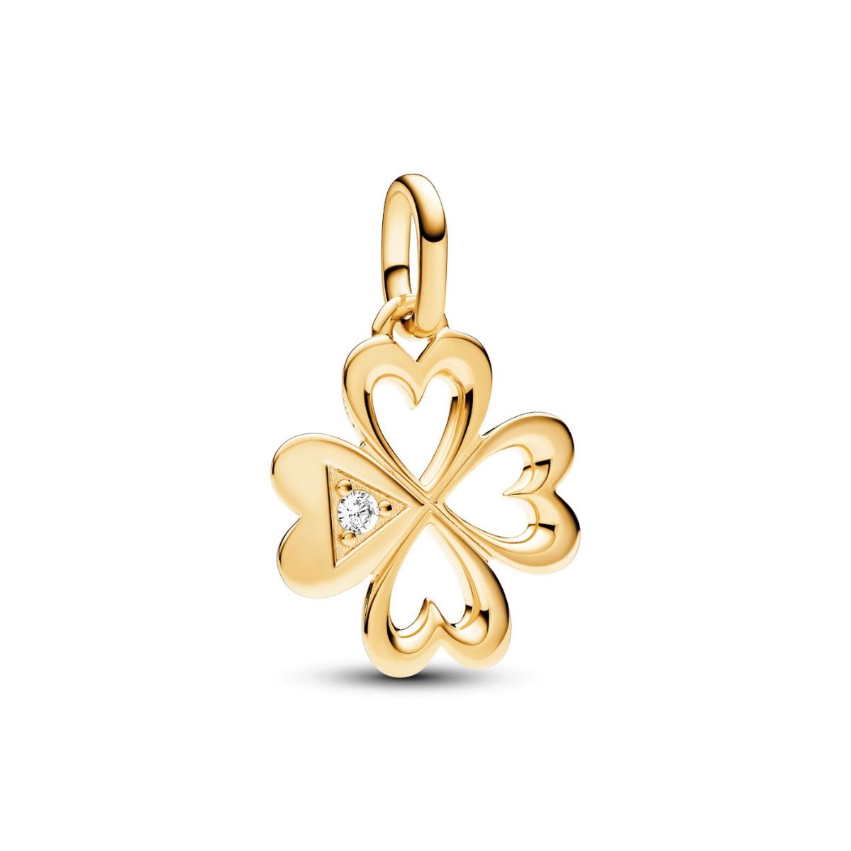 Pandora ME Four-leaf Clover Medallion Charme 763034C01