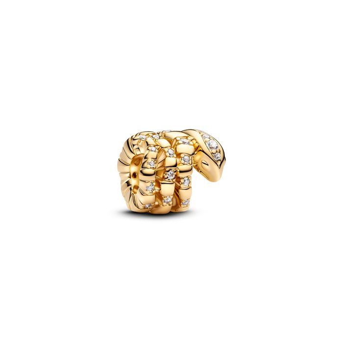Pandora Curled Snake Charme 763618C01