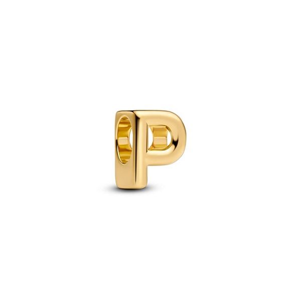 Pandora vergoldeter Buchstaben-Charm, P 763962C00
