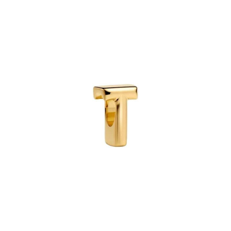 Pandora förgylld bokstavsberlock, T 763966C00
