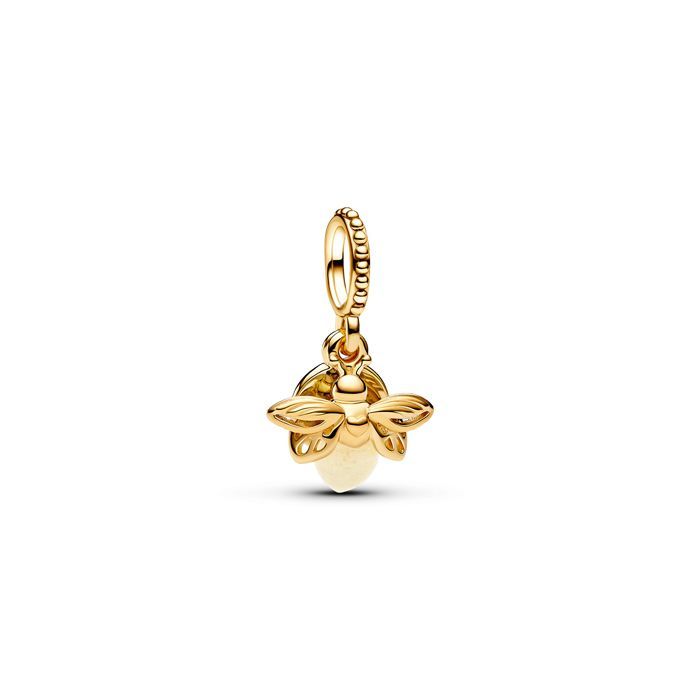 Pandora Vergoldet Glow-in-the-dark Firefly Dangle Charme 769352C01