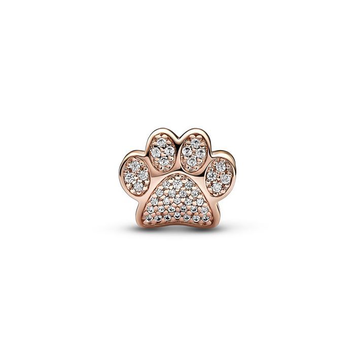 Pandora Rose Paw Print Charme 781714C01
