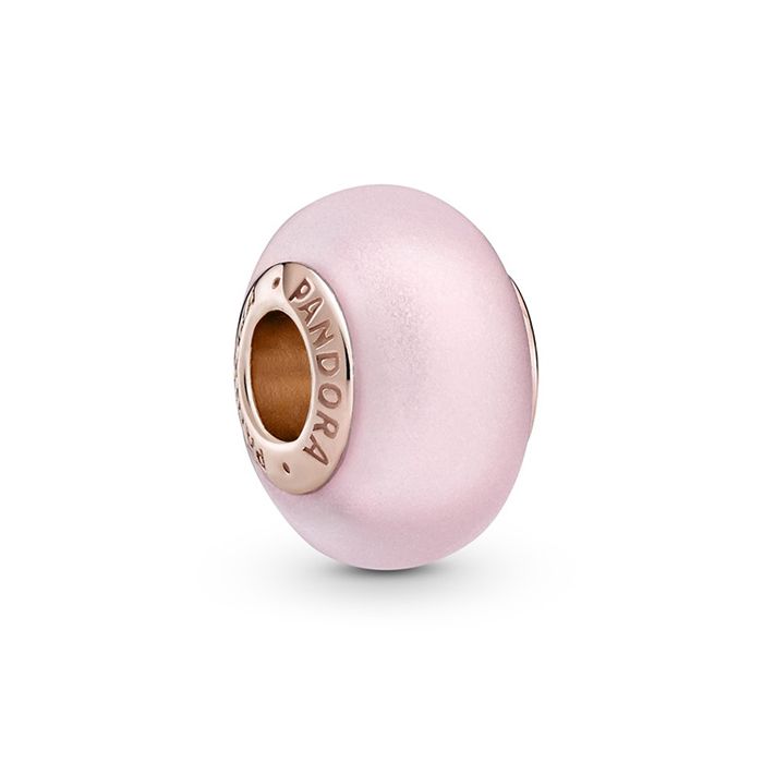 Pandora Rose Matte Pink Muranoglass Charme 789421C00