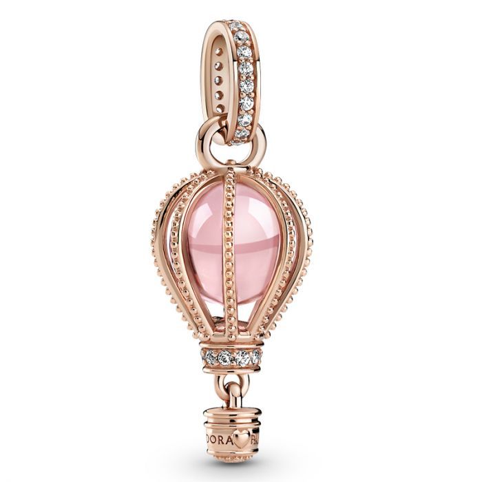 Pandora Rose Sparkling Hot Air Balloon Charme 789434C01