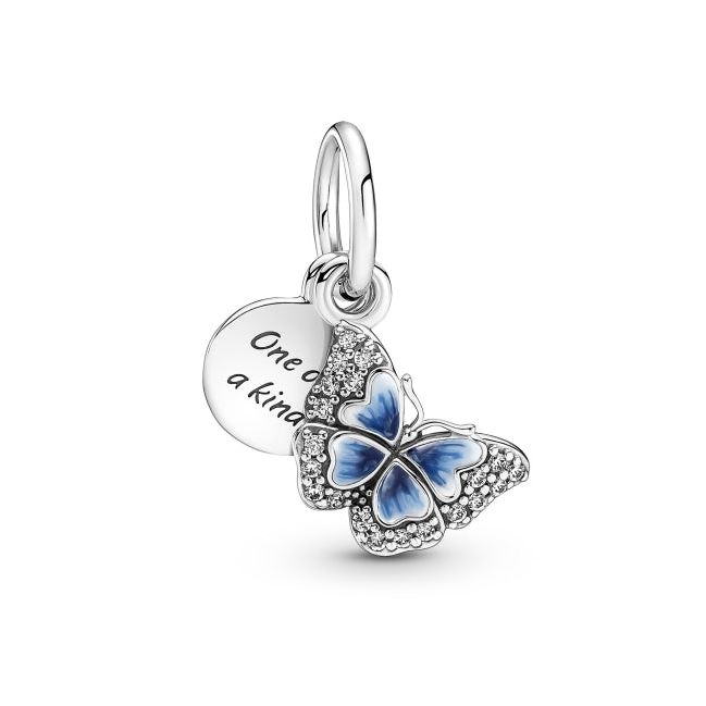 Pandora Butterfly & Quote Charme 790757C01