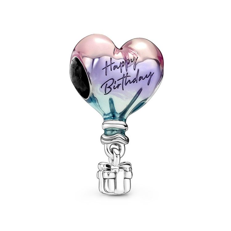 Pandora Happy Birthday Hot Air Balloon Charme 791501C01